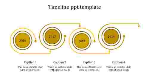 timeline ppt template-timeline ppt template-yellow
